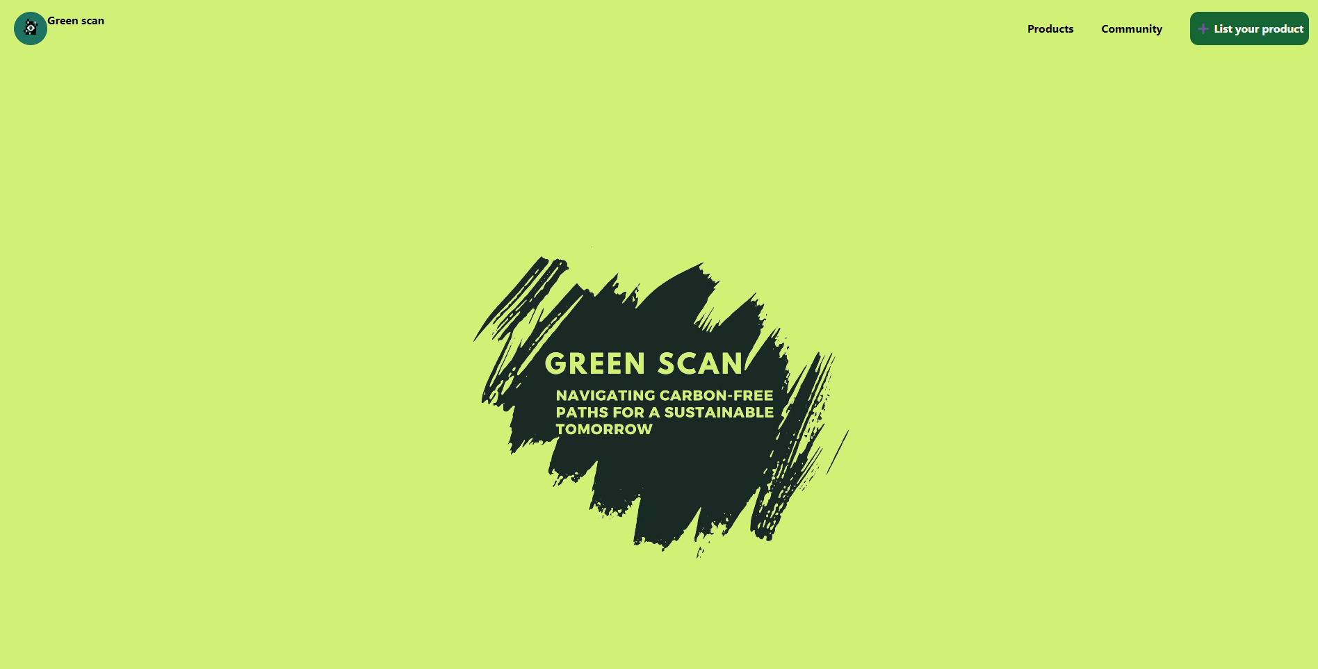 Go green 