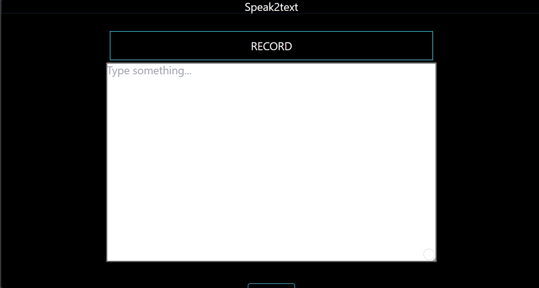 Speech 2 text