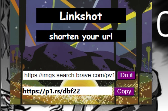 Url shortner extension